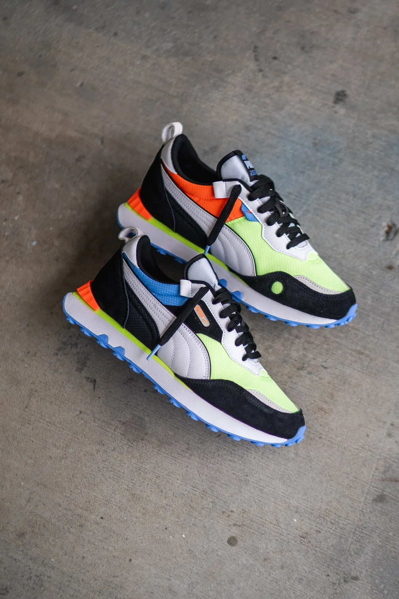 Men's Puma Future Vintage (Elektro Purple) Puma Golf Fusion Grip Golf Shoe