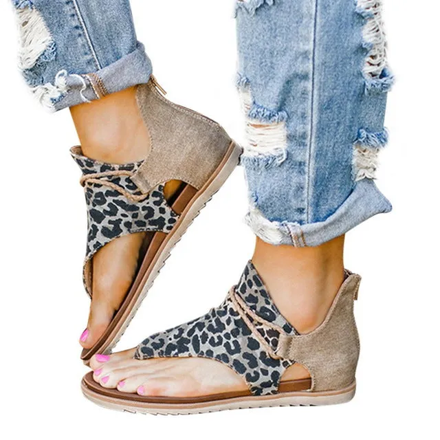 2020 New Gladiator Sandals Women Summer Fringe Flower Wedges Shoes High Quality Roman Sandals Beach Clip Toe Flip Flop Sandals Swarovski Flat Shoes