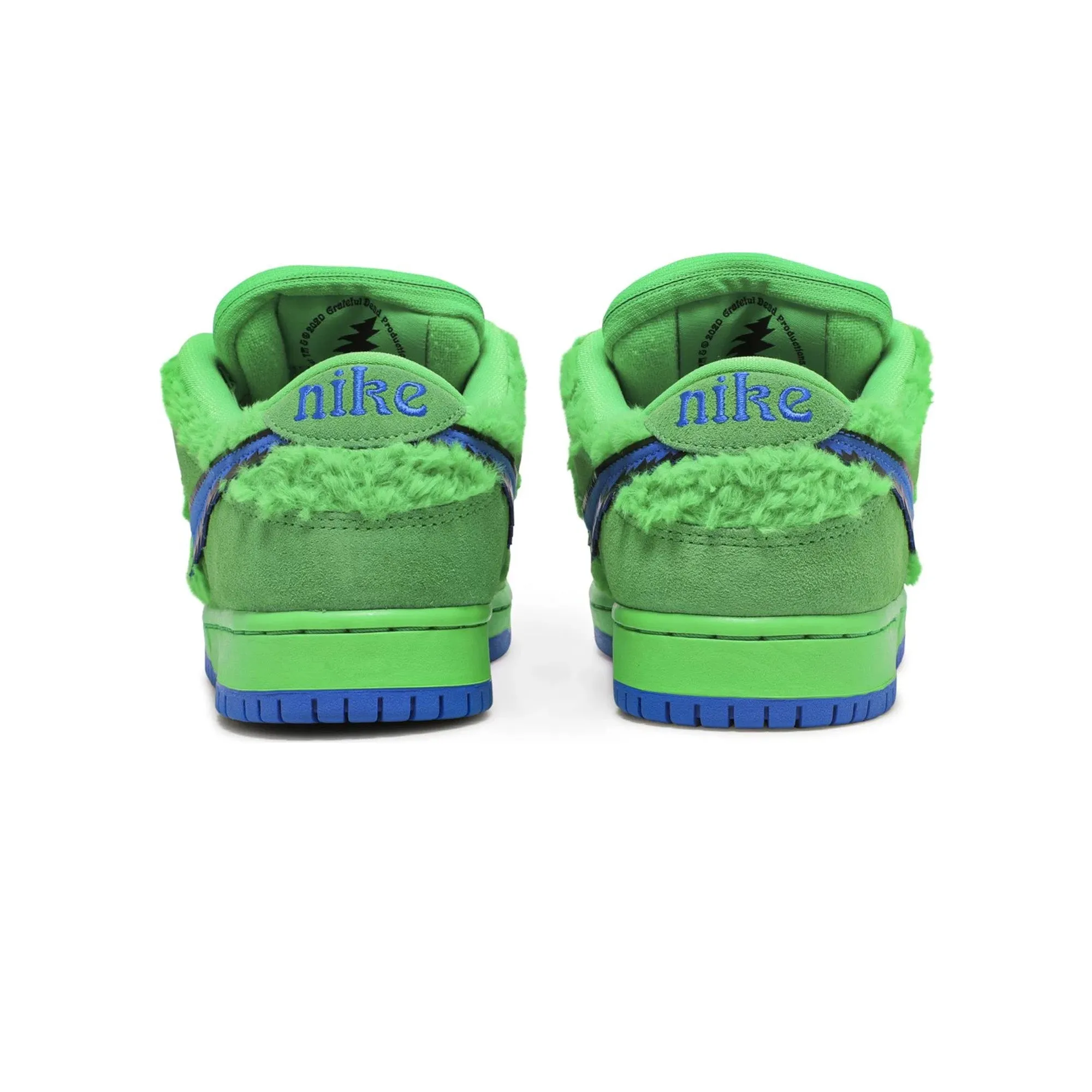 SB Dunk Low x Grateful Dead 'Bears Green' Asics Tiger Running Shoes