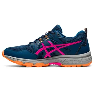 Asics Japan Wrestling Shoes Ex-eo Twr900 ASICS Women's Gel-Venture 8 Running Shoes, 8.5, MAKO Blue/Pink GLO