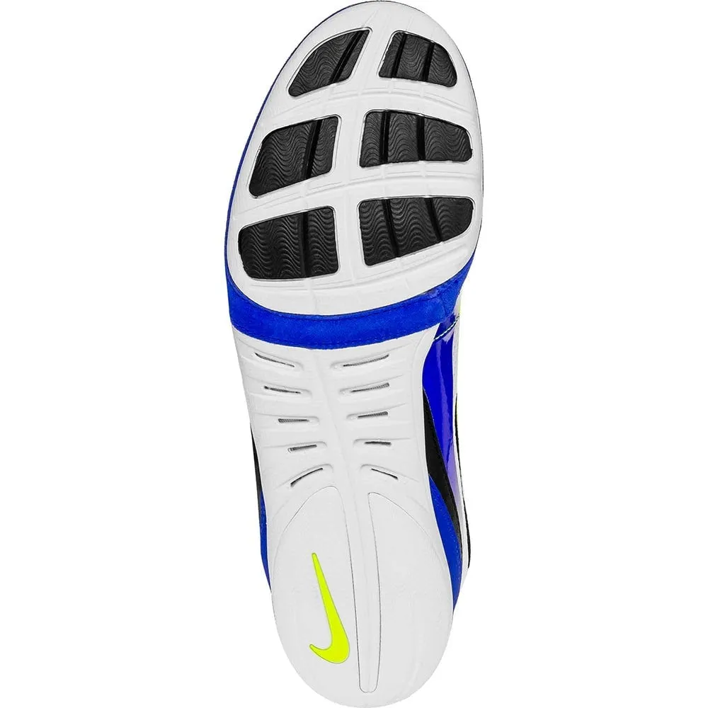 Asics Shoes App Ringerschuhe NIKE Freek - Wei/Blau/Neon
