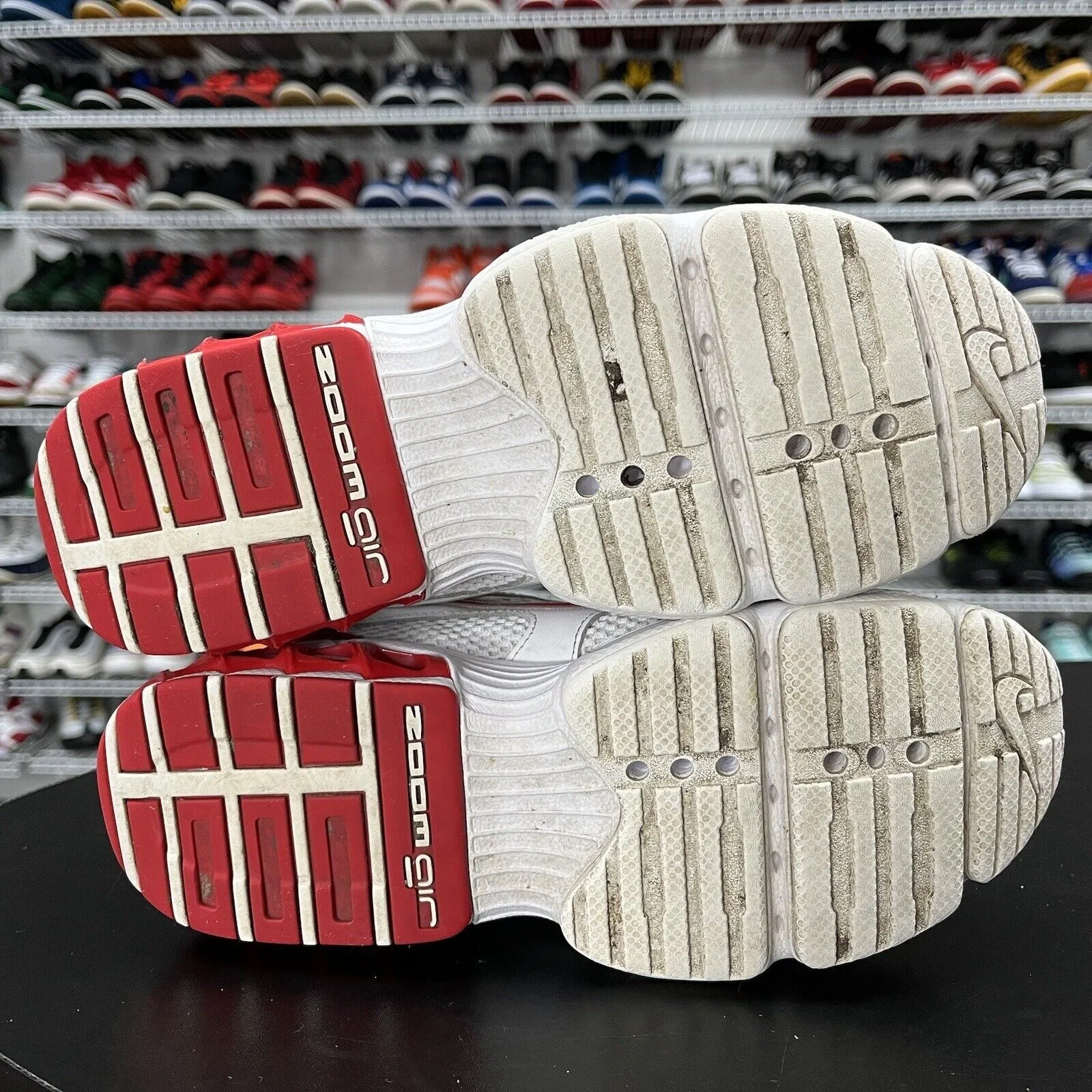 Nike Zoom Air Fire White University Red CW3876-101 Size 7 Asics Gel Scram 4 Trail Running Shoes