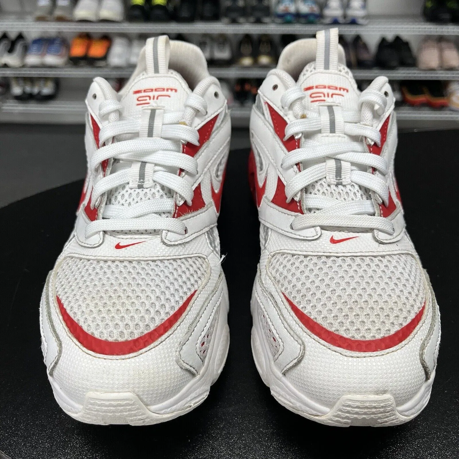 Asics Flytefoam Running Shoes Nike Zoom Air Fire White University Red CW3876-101 Size 7