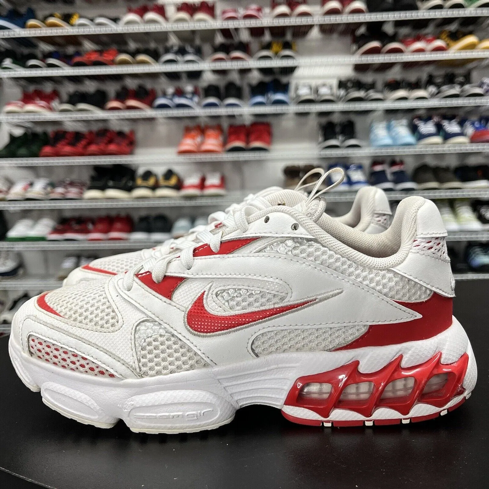 Asics Gel-nimbus 20 Running Shoes T850n Nike Zoom Air Fire White University Red CW3876-101 Size 7