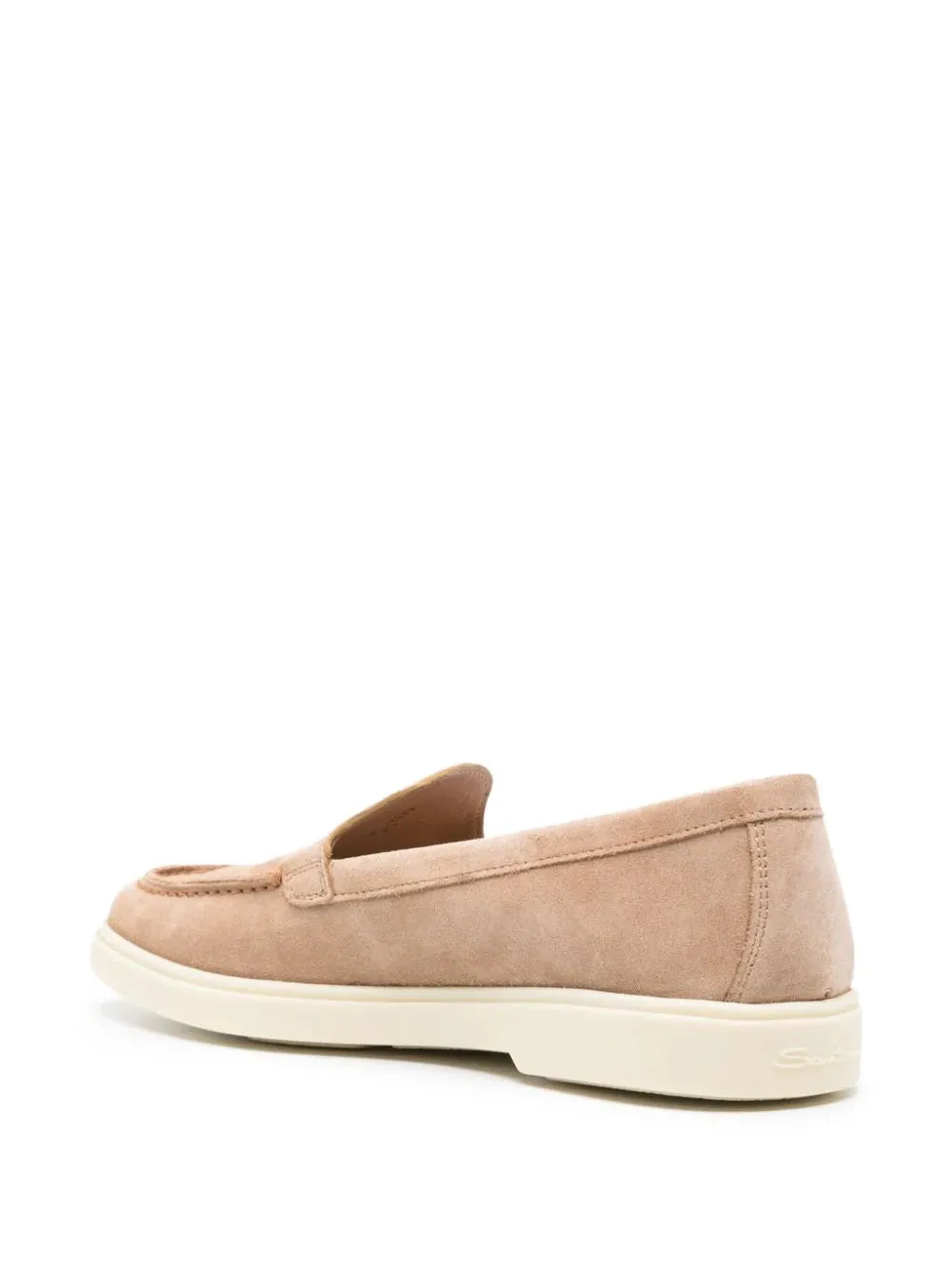 round-toe suede loafers Asos Slip On Loafers
