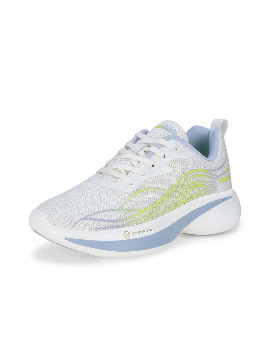 SAVVY White Women's Sports Shoes Best Running Shoes For Distance Runners