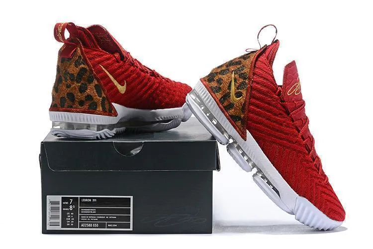 Asics Running Shoes Store Nike Lebron XV 16 EP Red Men Shoes Sale Size US 7-12