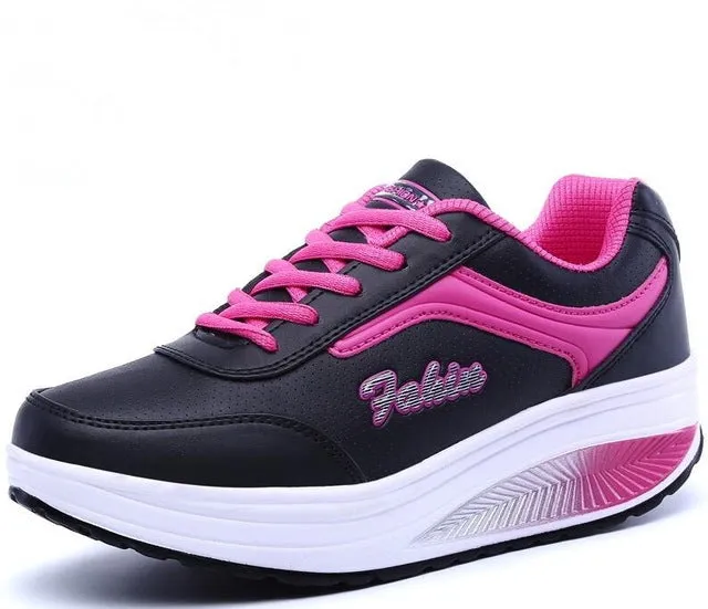Women's high-top sneakers running shoes Difference Between Walking And Running Shoes