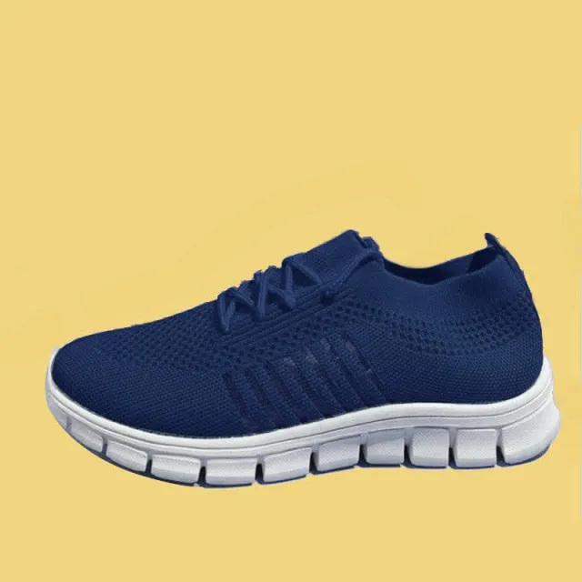 Women Mesh Breathable Shoes Slip on Flat Shoes Woman Tenis Ladies Casual Shoes  Walking Footwear Sneakers Womens Vulcanize Shoes Best Shoes For Run