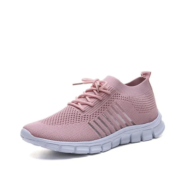Ghost Max 2 Neutral Running & Walking Shoe Women Mesh Breathable Shoes Slip on Flat Shoes Woman Tenis Ladies Casual Shoes  Walking Footwear Sneakers Womens Vulcanize Shoes
