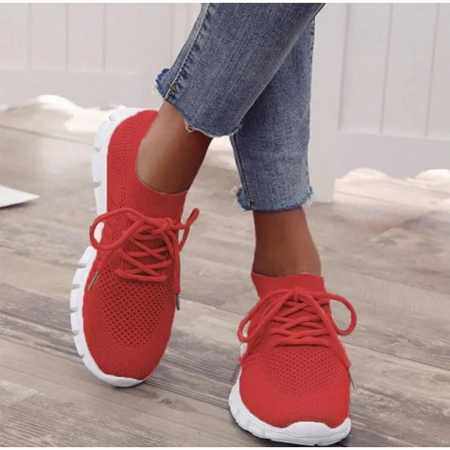 Vomero 17 Running Shoes Women Mesh Breathable Shoes Slip on Flat Shoes Woman Tenis Ladies Casual Shoes  Walking Footwear Sneakers Womens Vulcanize Shoes