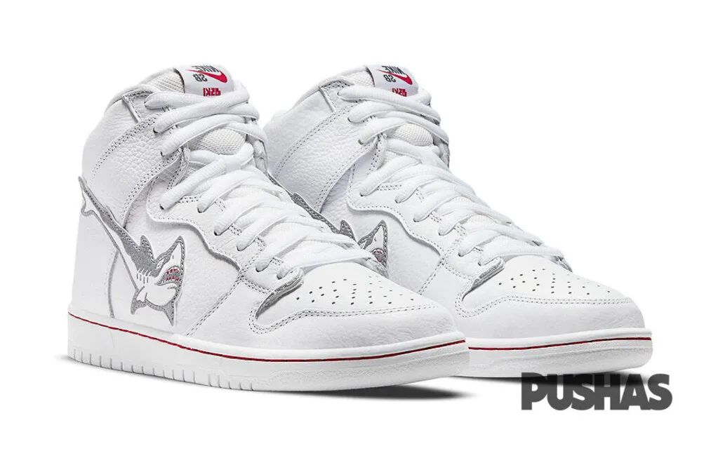 SB Dunk High x Oski 'Great White Shark' (2022) Asics Wrestling Shoes Size 5