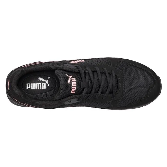 Tokidoki Asics Shoes Puma Women's 643125  Frontside Black Pink Low Composite Safety Toe Metal Free Work Shoes