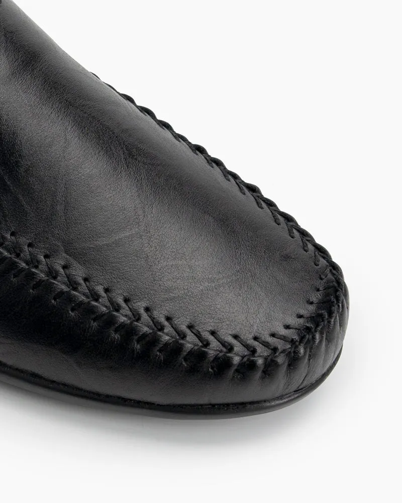 Rainbow Loafers Men's Premium Genuine Leather Slip On Driving Loafers