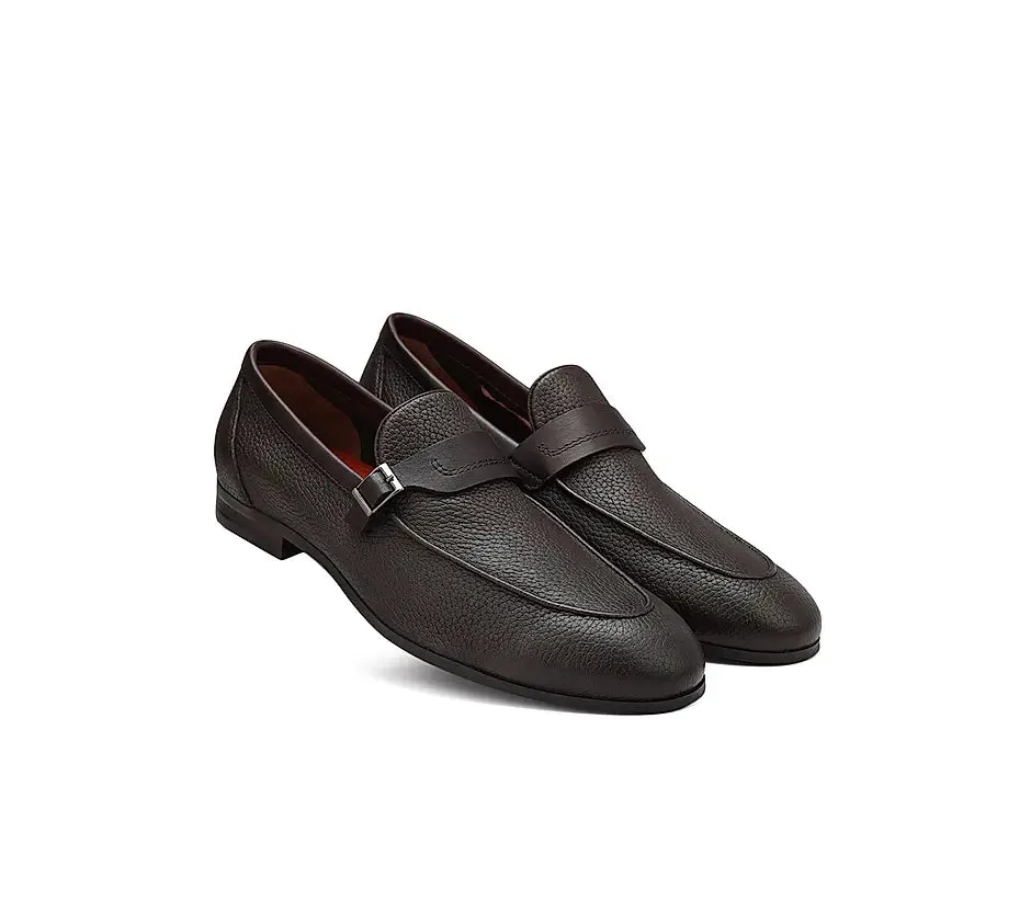 Bandolino Loafers Coffee Loafers With Panel On Top