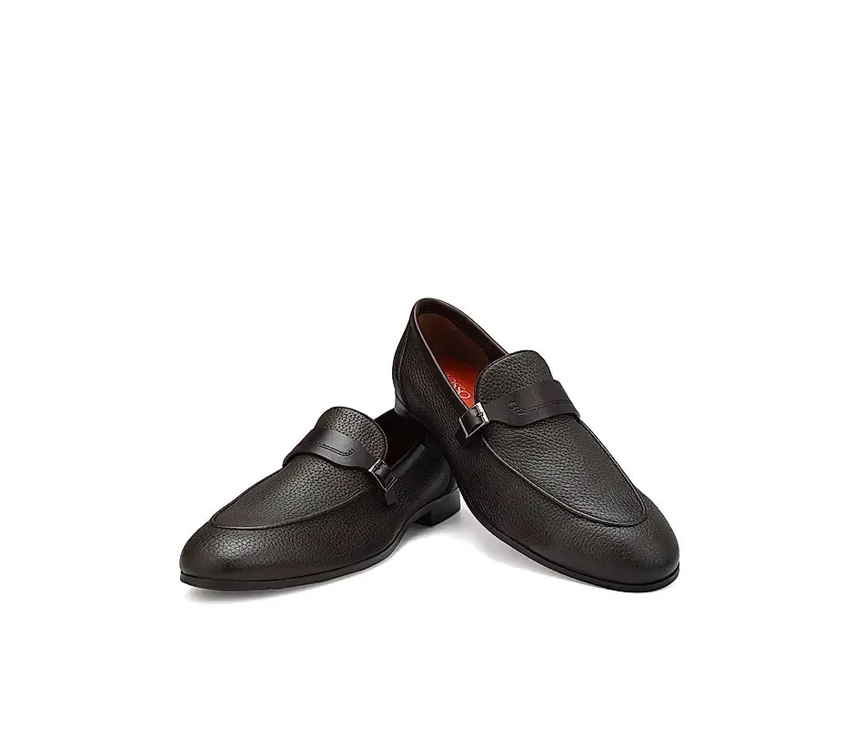 Coffee Loafers With Panel On Top Crossword Clue Loafers