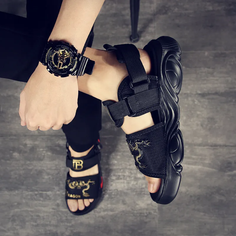 Sandals South Coast Map Men Beach Shoes Men's Shoes Breathable Sandals Men's Outdoor