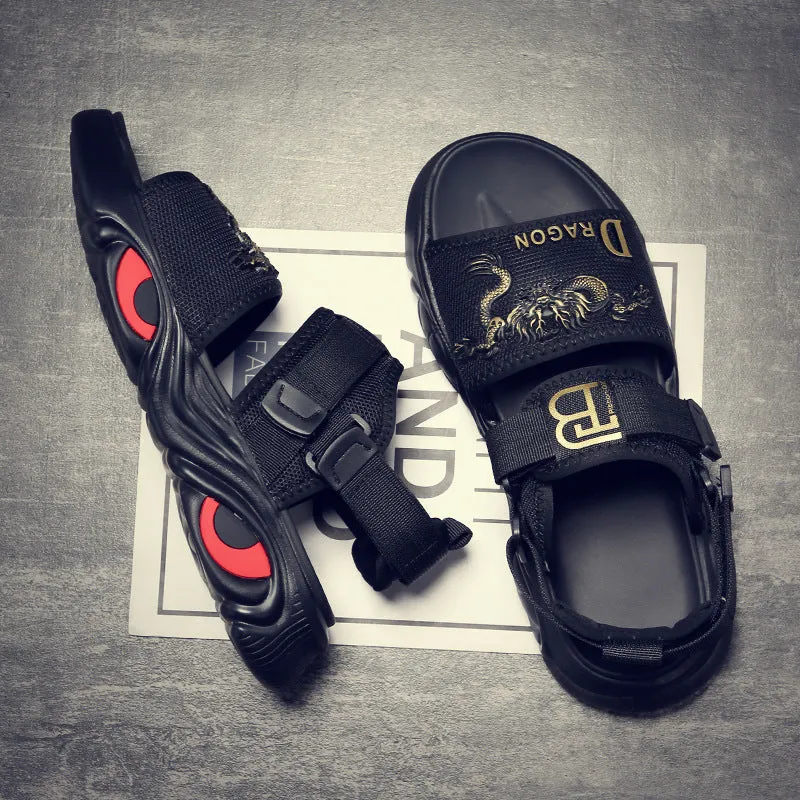 Uncle Sandals Men Beach Shoes Men's Shoes Breathable Sandals Men's Outdoor