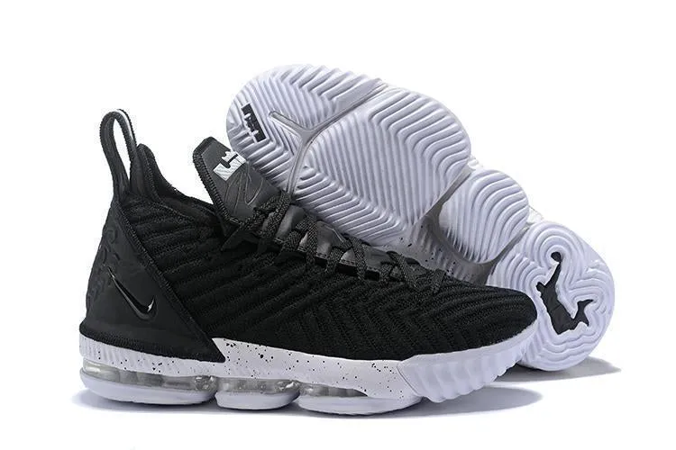 Nike Lebron XV 16 EP Black White Men Shoes Sale Size US7,8,8.5,9,10,11,12 Asics Slip On Running Shoes