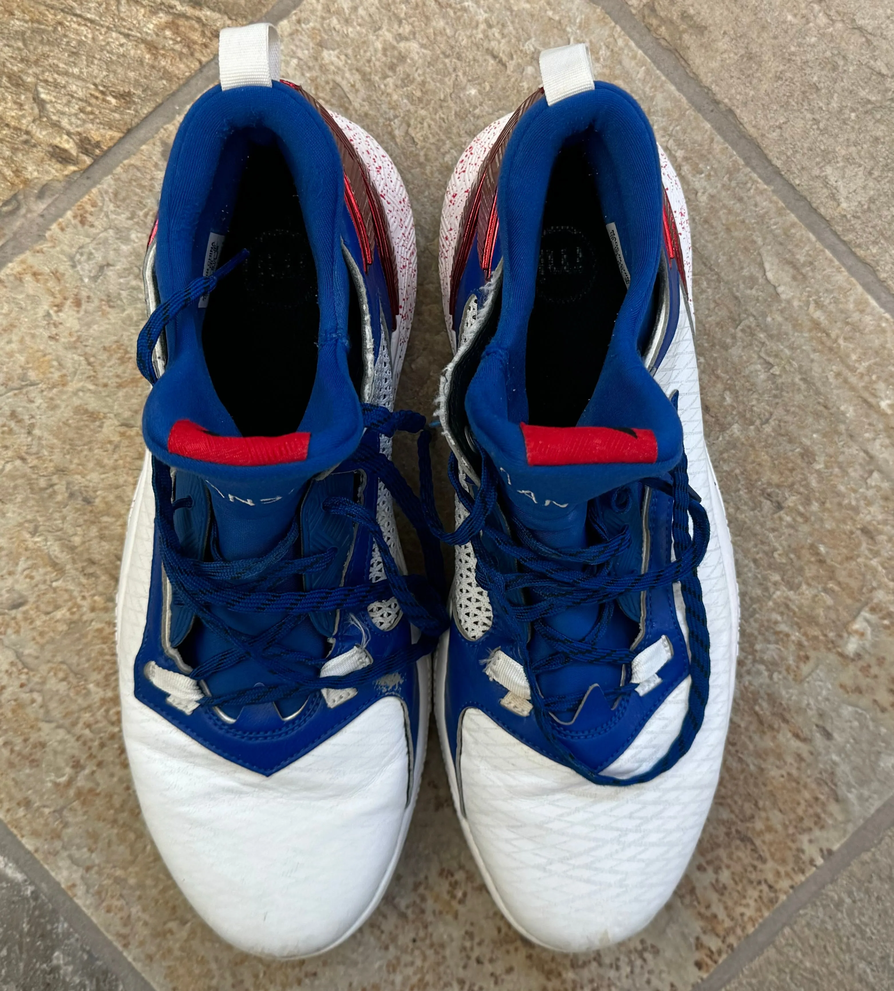 Kansas Jayhawks Frank Mason III Game Worn Adidas College Basketball Shoes ### Adidas Handball Shoe