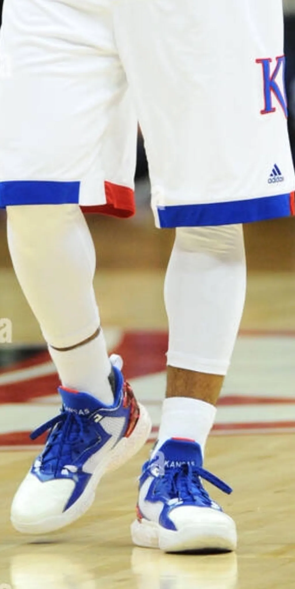 Adidas Shoe Deals Kansas Jayhawks Frank Mason III Game Worn Adidas College Basketball Shoes ###