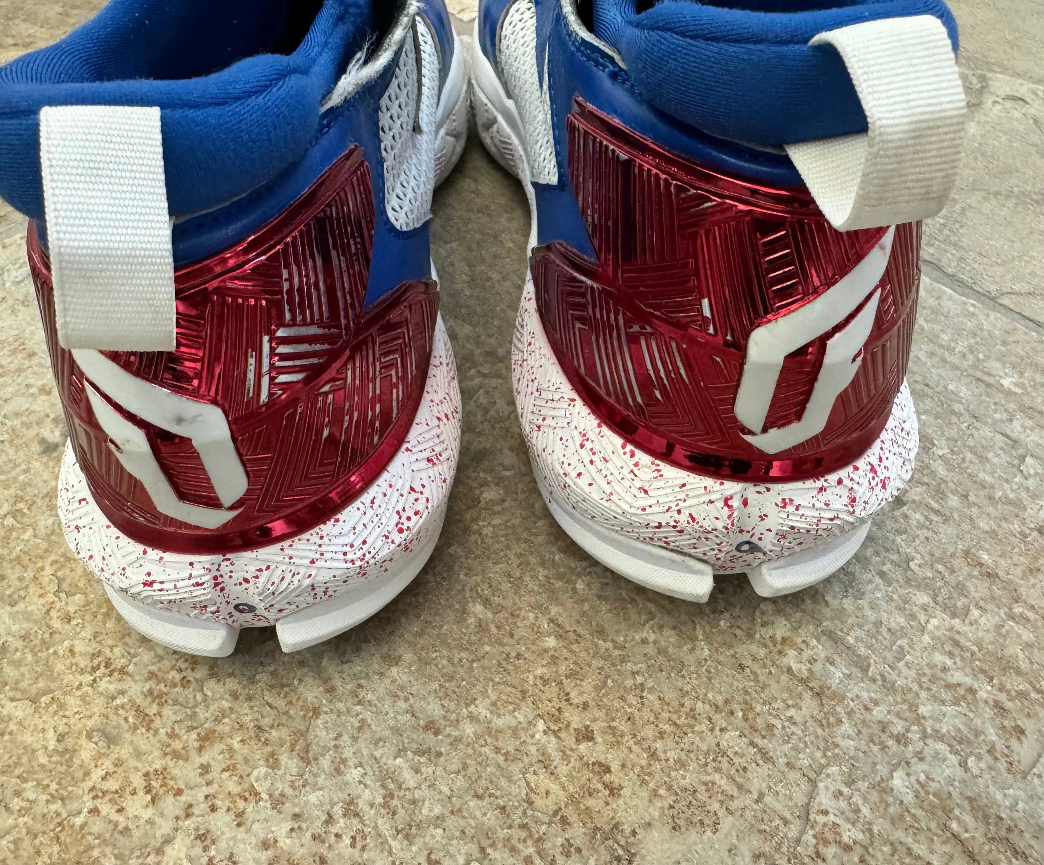 Adidas Shoes Mint Kansas Jayhawks Frank Mason III Game Worn Adidas College Basketball Shoes ###