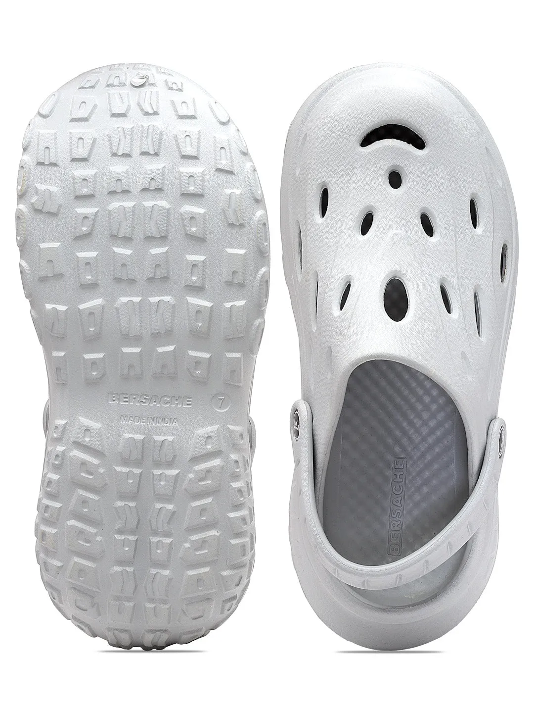 Bersache Extra Soft Classic Casual with  Regular wear with Ultra Soft & Flexibility Technology Flip Flop for Men's & Boy's (6125-Grey) Microfiber Slippers