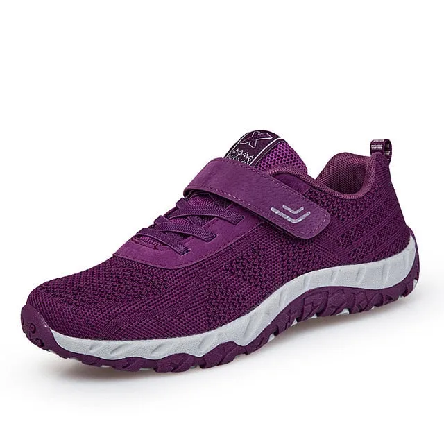 PINSEN 2019 Autumn Fashion Women Shoes High Quality Casual Sneakers Shoes Woman Flats Lace-up Creepers Comfortable Mother Shoes Embellished Loafers