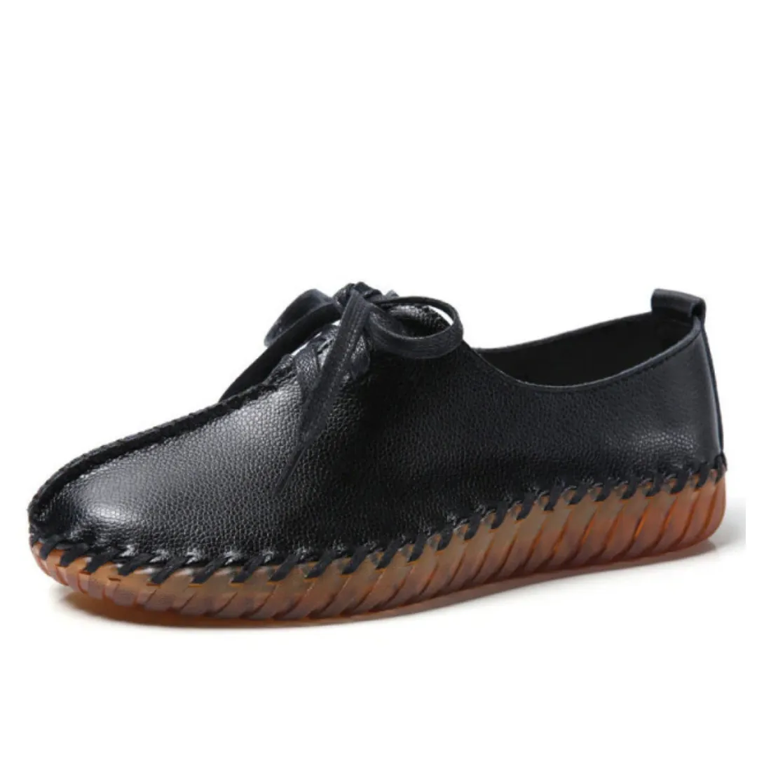 Buckle Loafers Kali Women's Loafer Black Shoes