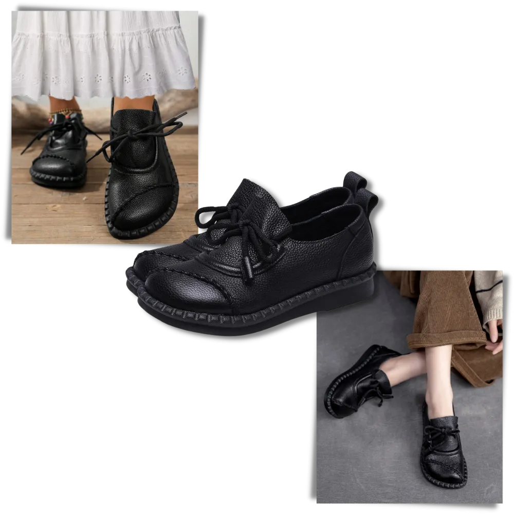 Shock Absorbent Platform Loafers Loafers Fur