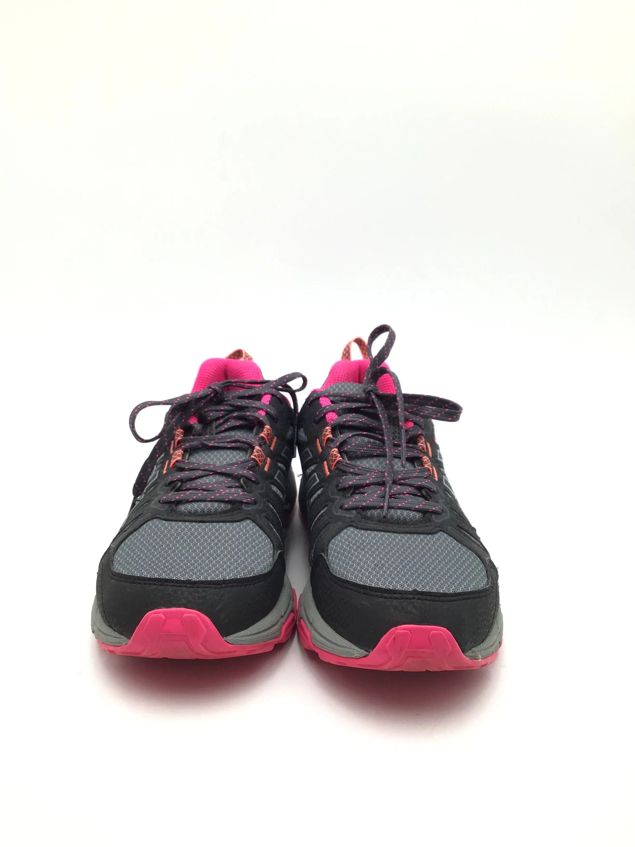 Shoes Athletic By Asics In Grey & Pink, Size: 8 Asics Versablast 3 Running Shoes