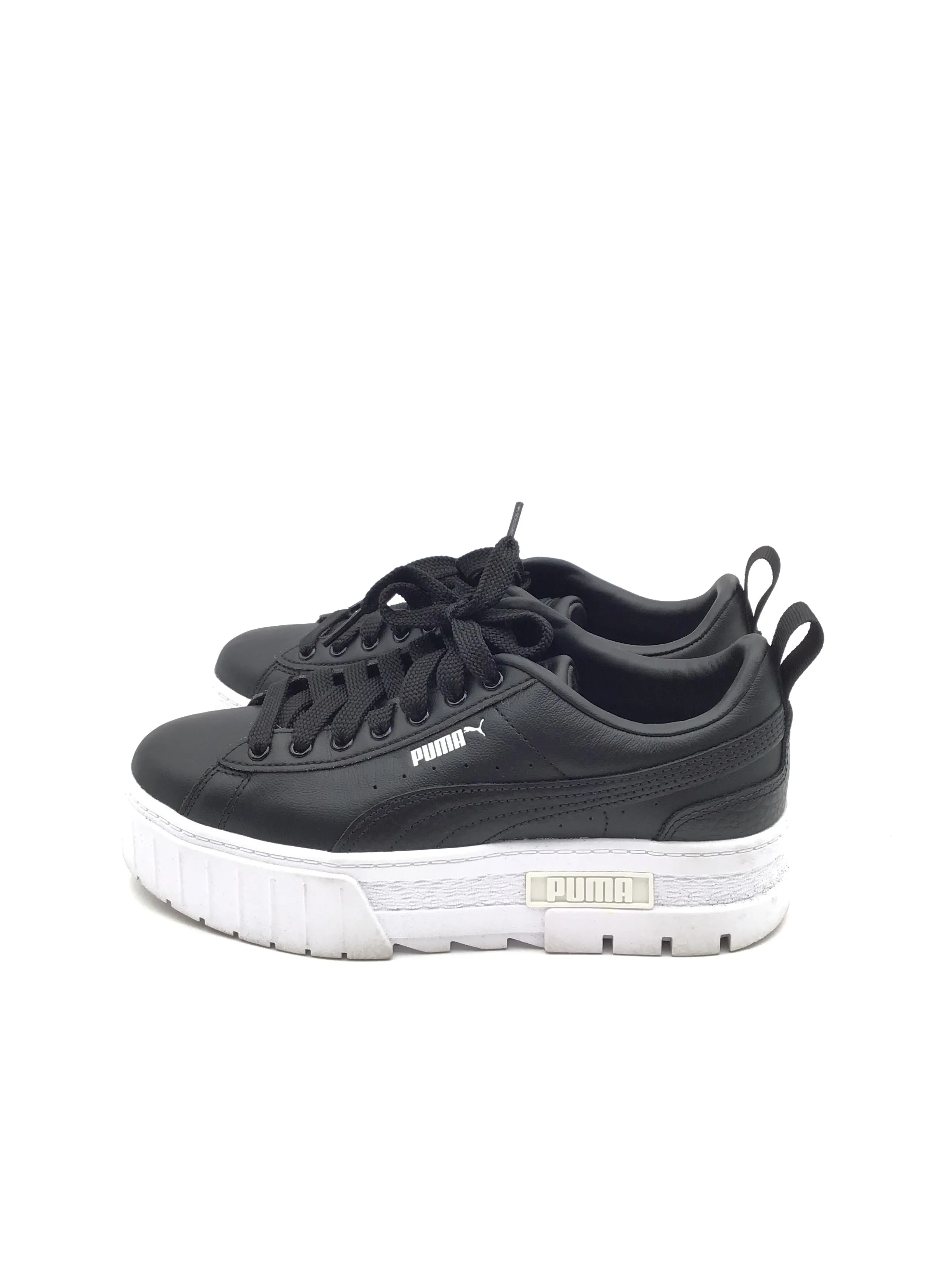 Carbon Plated Puma Shoes Shoes Athletic By Puma In Black & White, Size: 7