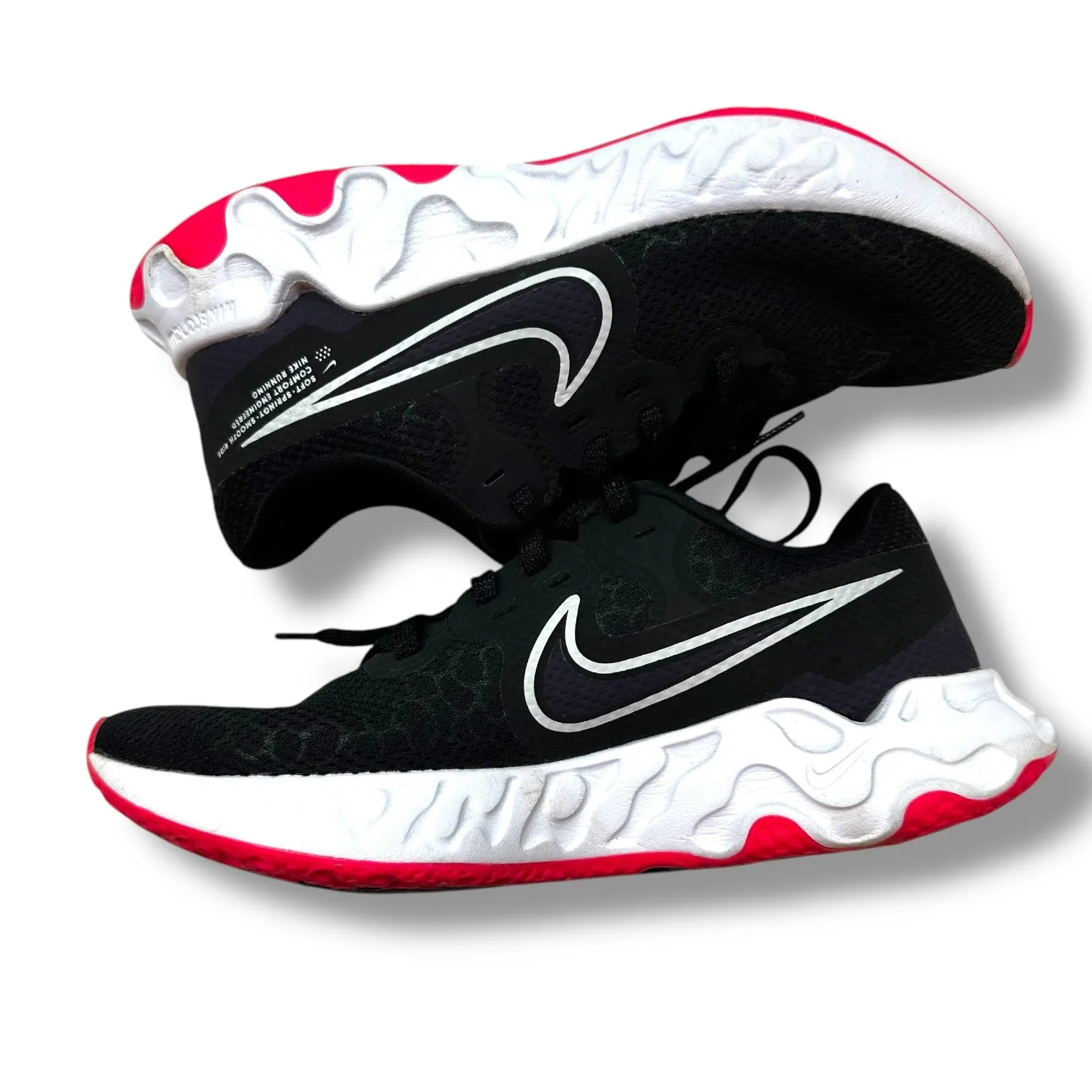 Shoes Sneakers By Nike In Black, Size: 8.5 Asics Tennis Shoes Flat Feet