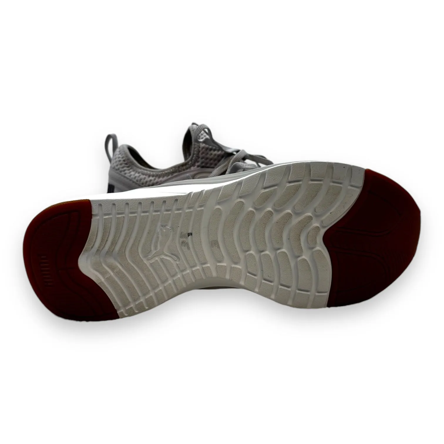 Grey Puma Shoes Shoes Sneakers By Puma, Size: 8
