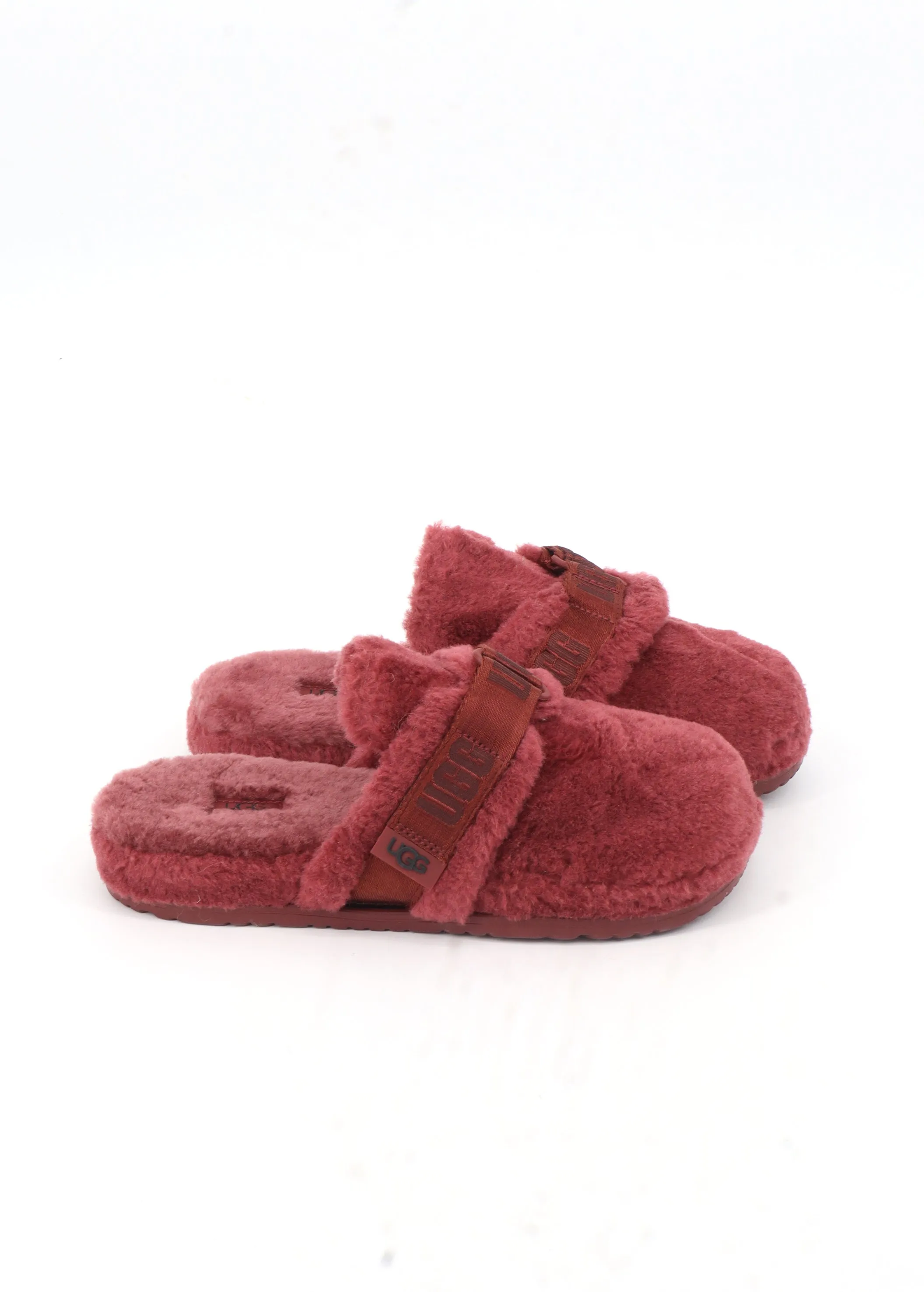 Men's Fur Slippers,Burgundy Slippers In Public
