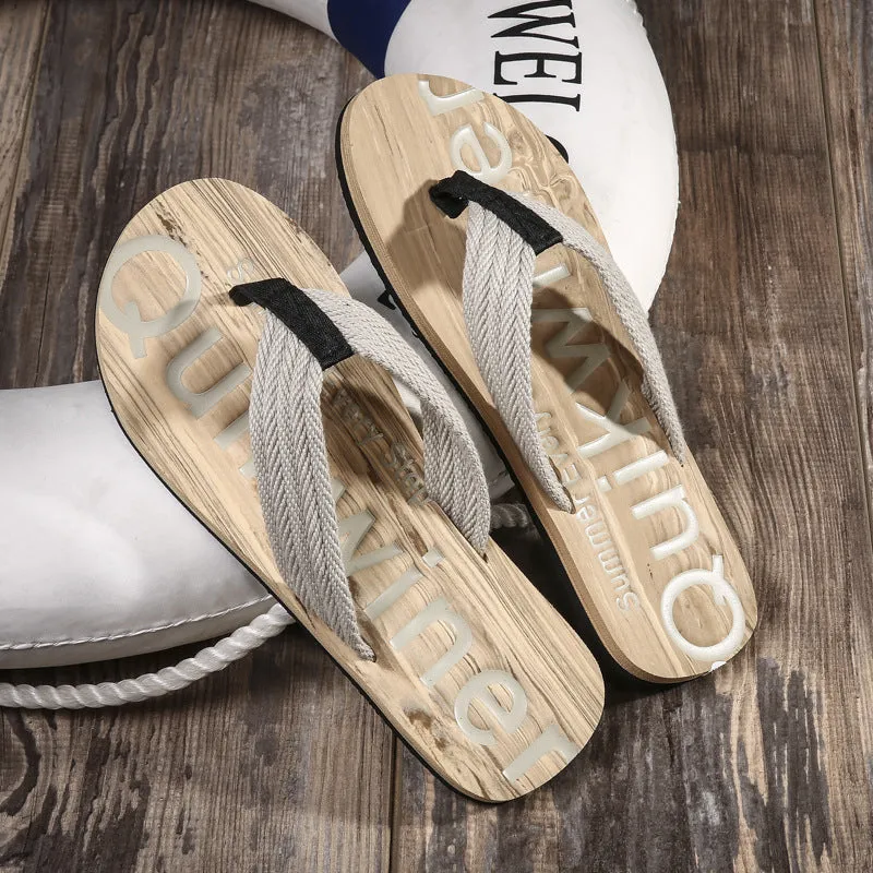 Slippers Footwear Men Beach Shoes Men's Slippers Summer Fashion Beach Shoes