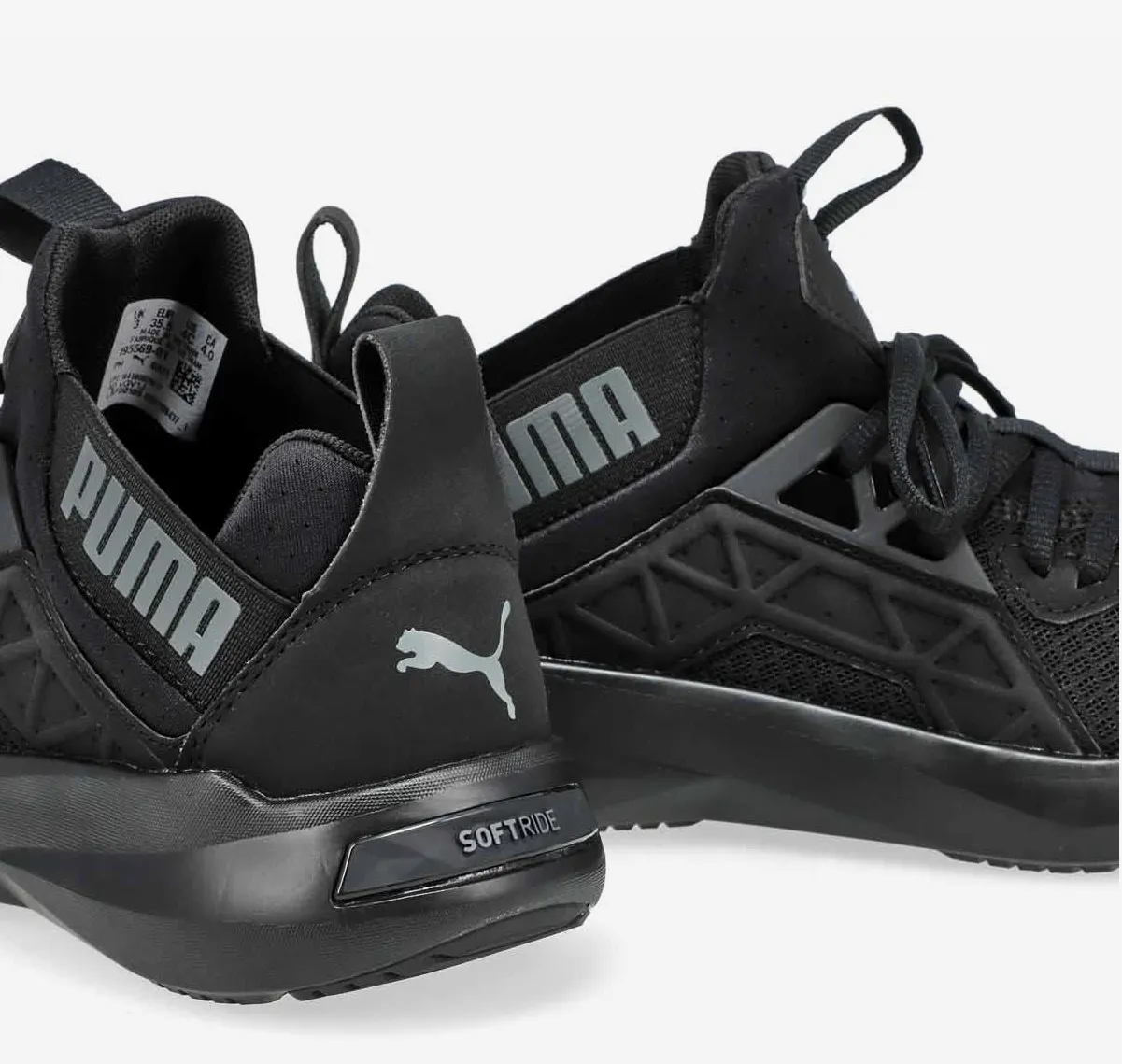 Sneakers Shoes Asics Puma - Junior shoes Softride Enwo NXT black