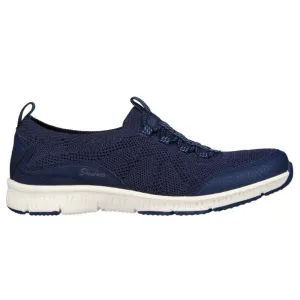 SKECHERS Women's Be-Cool My Goals Casual shoe (Navy) Smart Casual Work Shoes