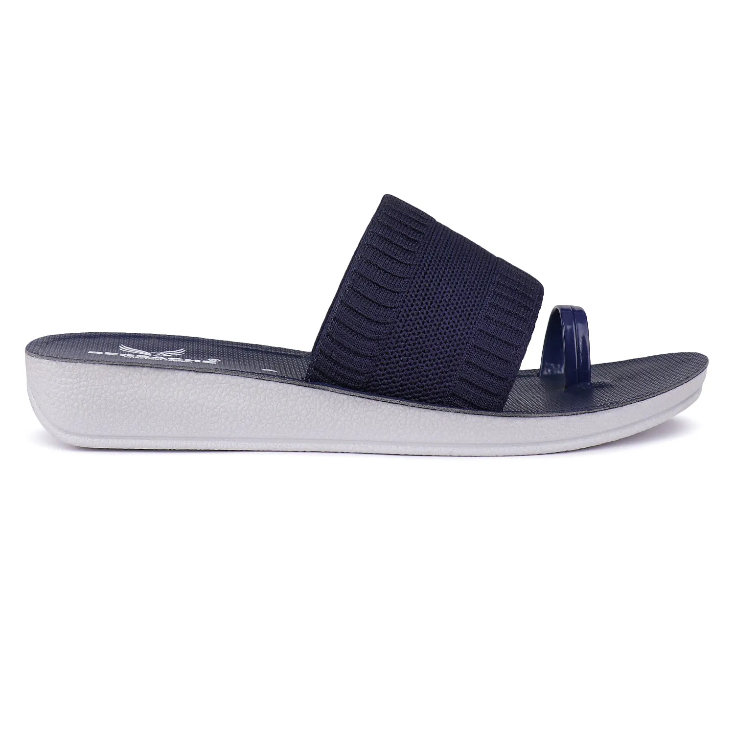 Bersache Extra Soft Classic Casual with  Regular wear with Ultra Soft & Flexibility Technology Flip Flop For Women's/Girl's-(6153-Navy) Palace Slippers