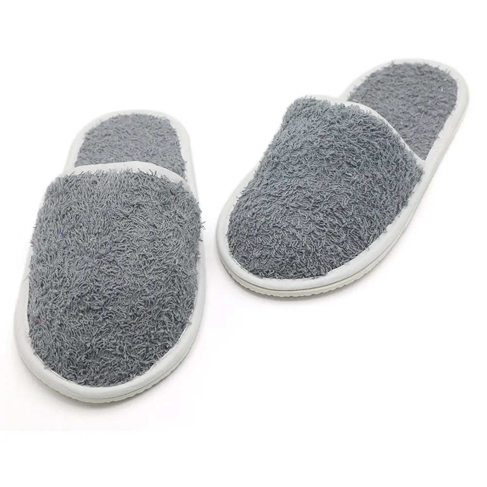 Bath Slippers - Grey Crochet Patterns For Slippers
