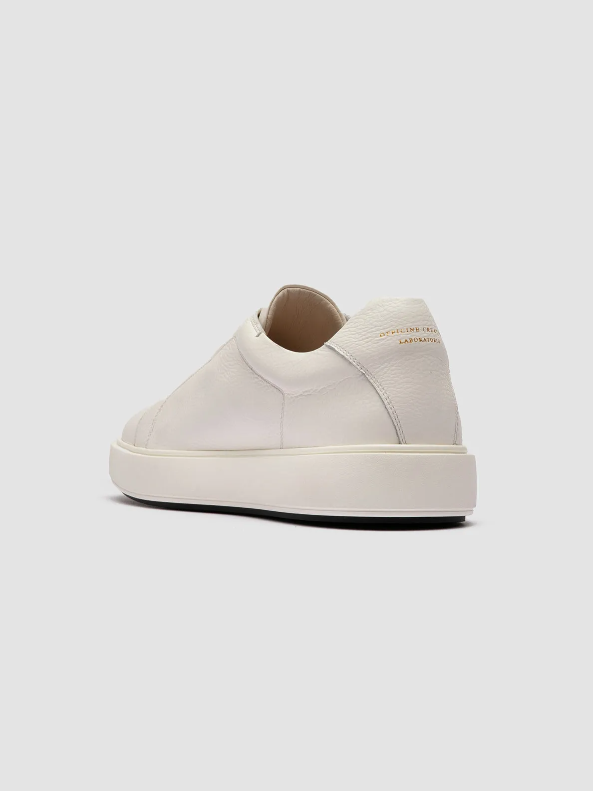 SLOUCH 001 - White Leather Low Top Sneakers Type Sneakers