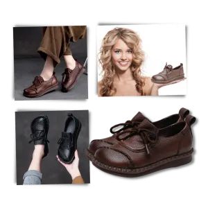 Shock Absorbent Platform Loafers Cheetah Print Loafers