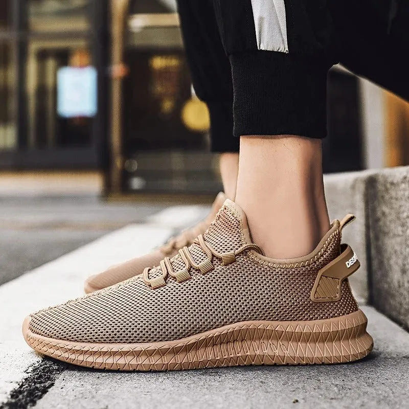 French Casual Shoes Mesh Men Shoes