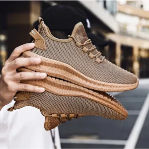 High Top Business Casual Shoes Mesh Men Shoes