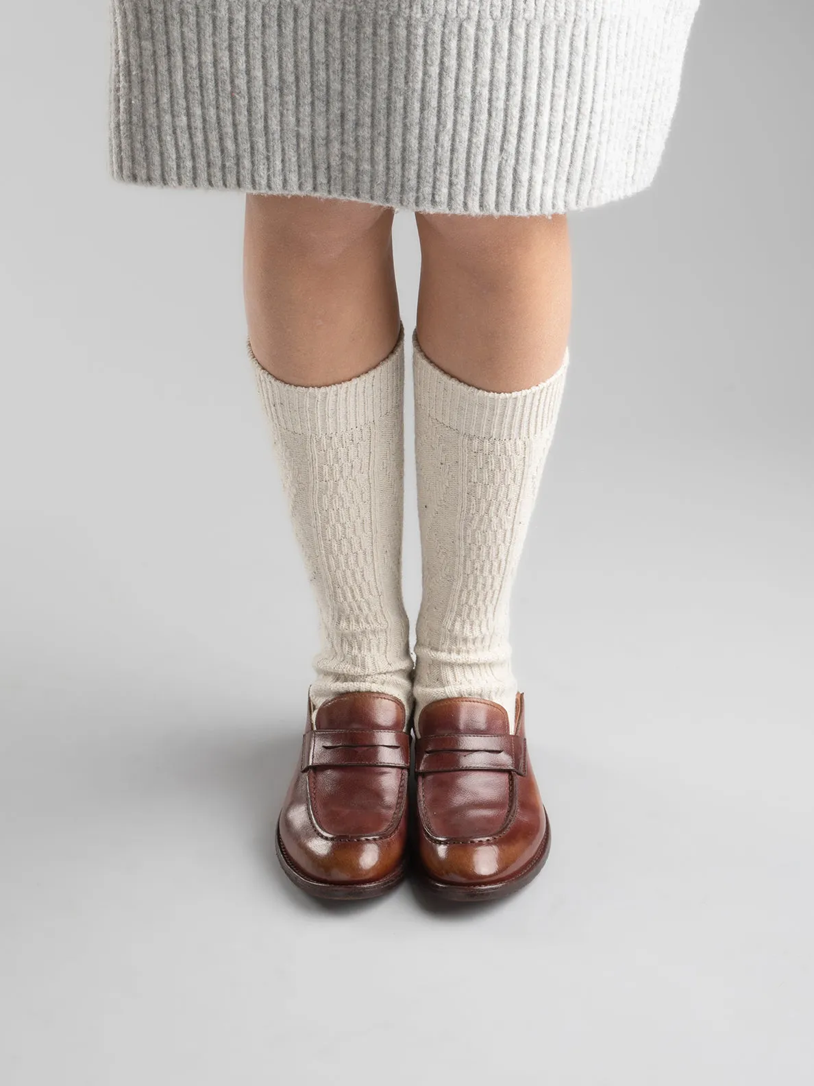 Monolith Brushed Leather Loafers LEXIKON 140 - Black Leather Penny Loafers