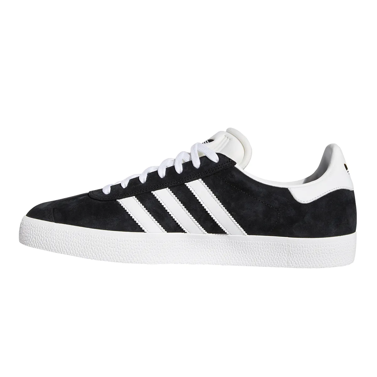 Adidas Gazelle ADV Shoes - Core Black / Cloud White / Gold Metallic Adidas Adizero Basketball Shoes