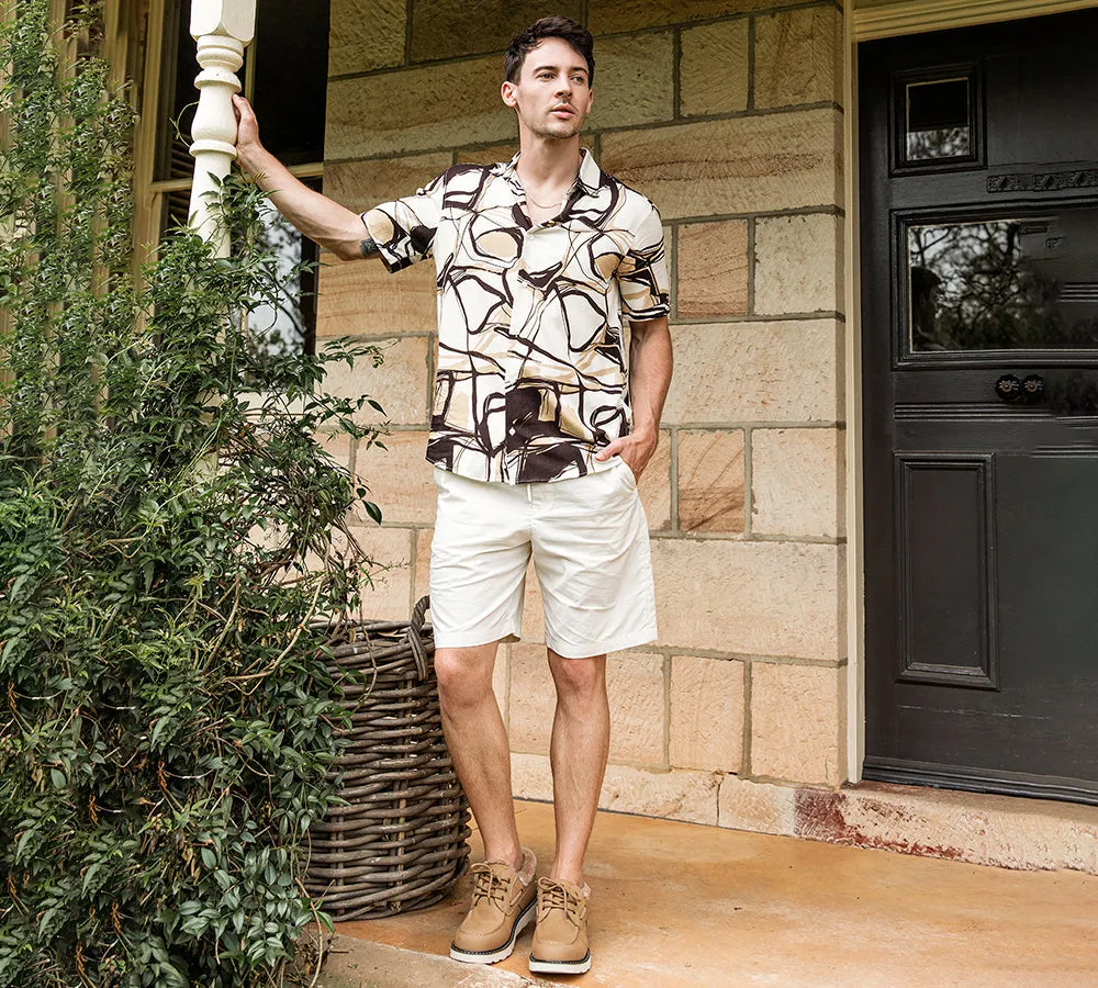 Grand Court Td Lifestyle Court Casual Shoes EVERAU Men Sheepskin Wool Lace Up Casual Shoes Trekker