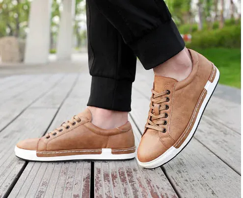 Casual Leather Derby Shoes Handmade Men Shoes