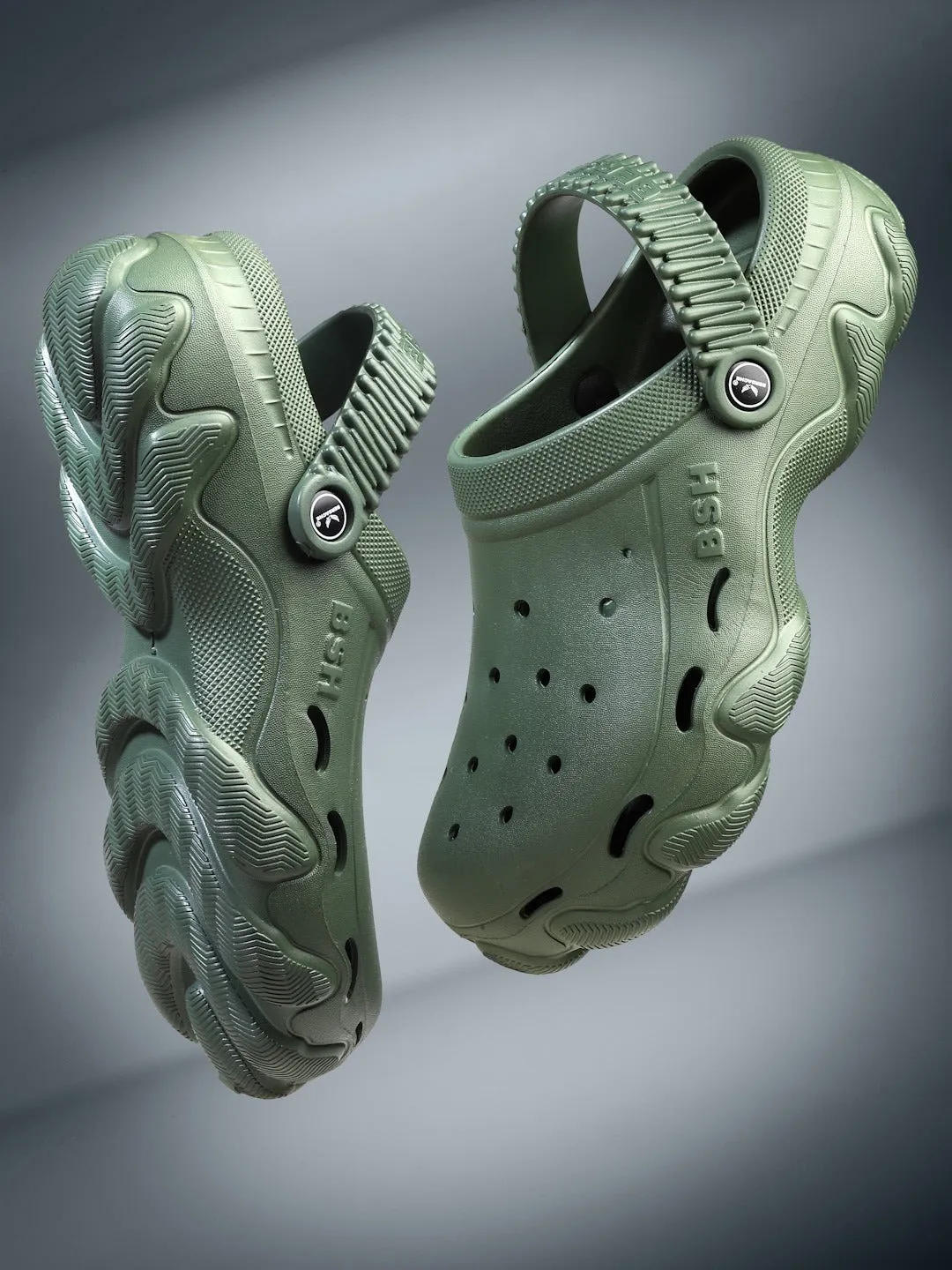 Bersache Extra Soft Classic Casual with  Regular wear with Ultra Soft & Flexibility Technology Flip Flop for Men's & Boy's (6088-Green) Slippers Microwave