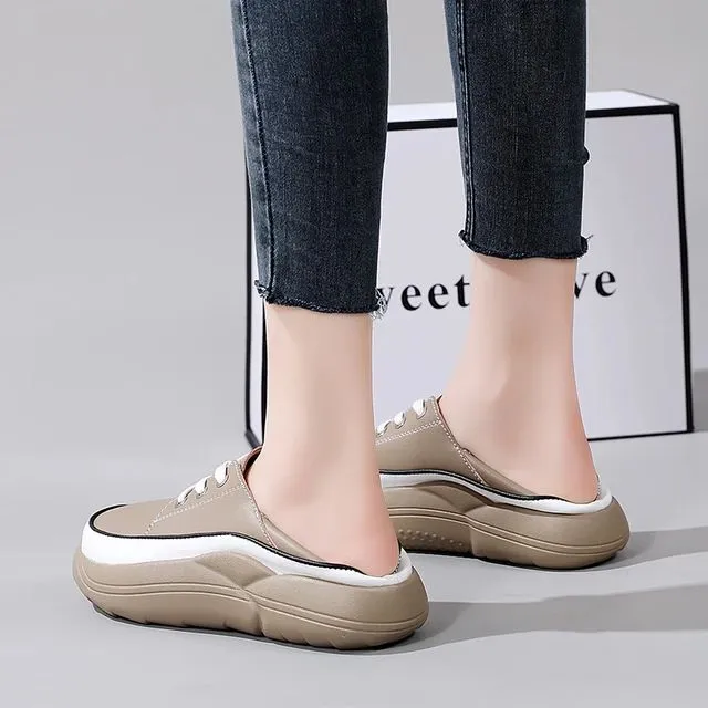 Almost Loafers Women's Flats Loafers Breathable Moccasins Boat Shoes 31661